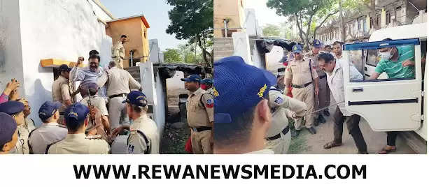 REWA : राज निवास रेप कांड : अब तक 5 लोग गिरफ्तार, मेडिकल के लिए जा रहे संजय अचानक मीडिया को चीखते हुए कहा कि मुझे फंसाया जा रहा...