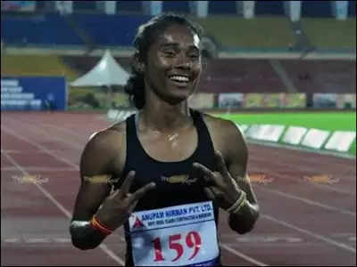 SPORTS: विश्व जूनियर एथलेटिक्स : ट्रैक इवेंट में स्वर्ण जीतने वाली पहली भारतीय बनीं हिमा दास