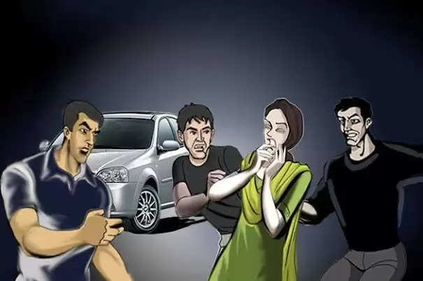 Jaipur-Agra National Hidhway पर बड़ी वारदात : युवती का अपहरण कर चलती गाड़ी में चार बदमाशों ने किया गैंग रेप : फिर ....