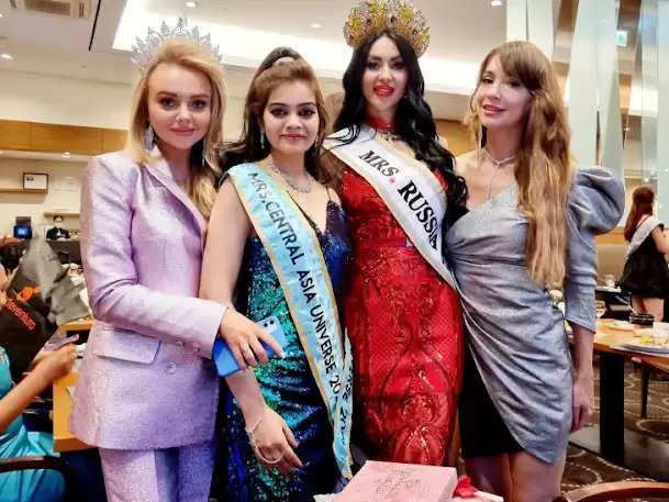 DR. Divya पाटीदार ने दुनिया में खूबसूरती का बजाया डंका : 120 देशों को पछाड़कर जीता Mrs Universe Central Asia का खिताब